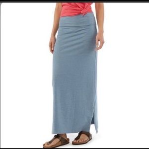 Patagonia maxi skirt in blue!